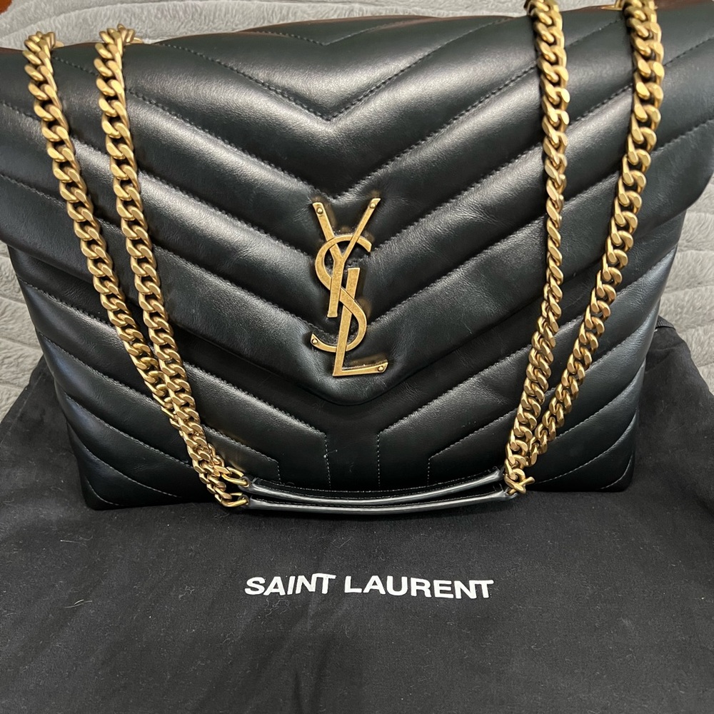 Saint Laurent YSL Medium LouLou Chain Bag